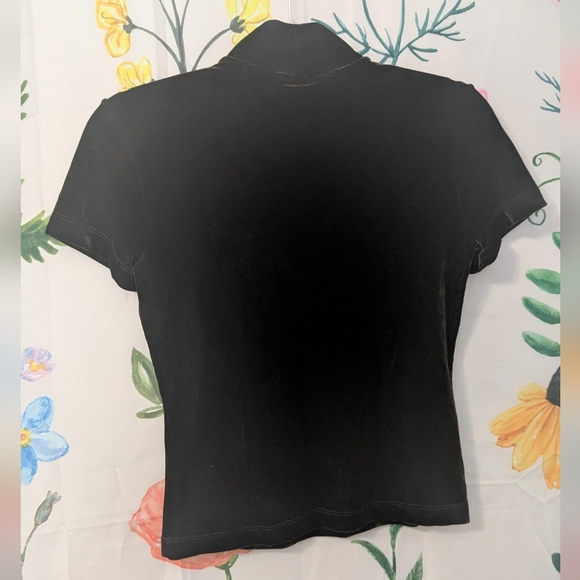 111 State Brown Velvet Crop Top - Picture 5 of 5